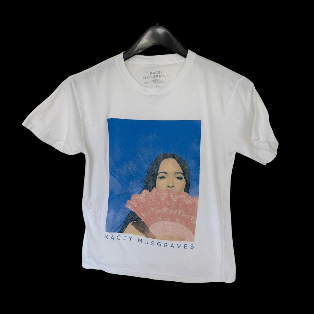 Kacey‎ Musgraves Tour T-Shirt White Small Concert Merch Fan Photo Tee